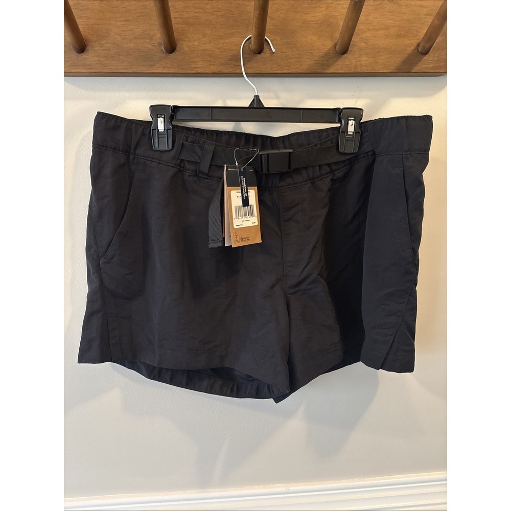 The North Face Women's Class V Belted Utility Shorts TNF Black Size XL Cargo